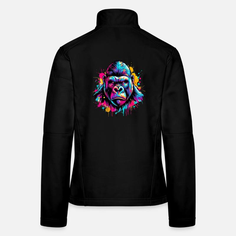 Gorilla Frauen Softshelljacke
