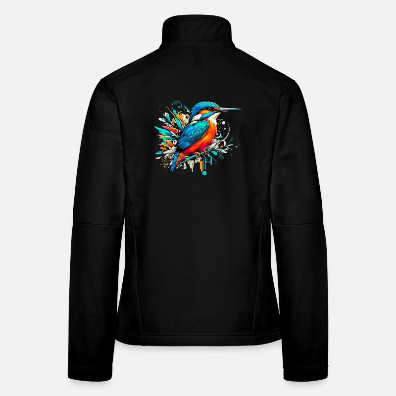 Eisvogel Frauen Softshelljacke