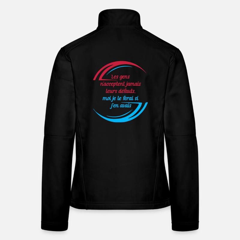 Die Fehler der Menschen Frauen Softshelljacke