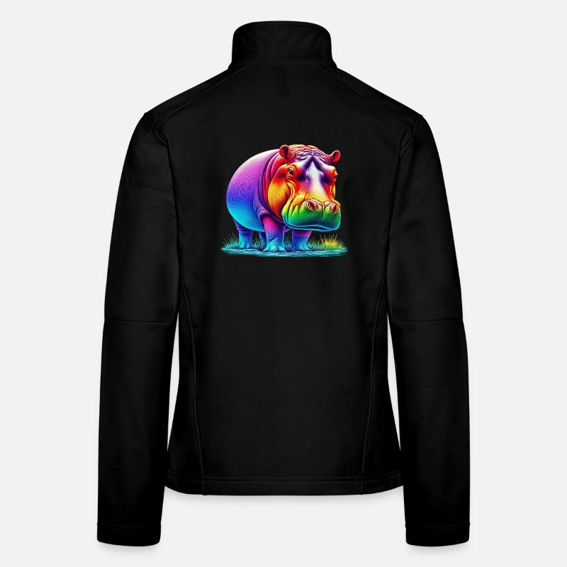 Hippopotamus Women's Softshell Jacket