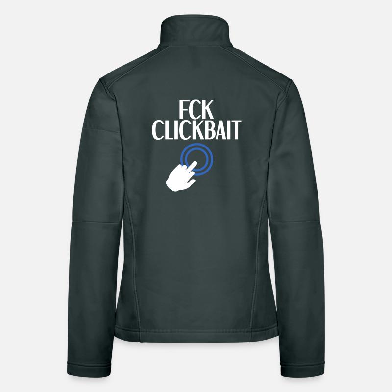 FCK Clickbait Women's Softshell Jacket