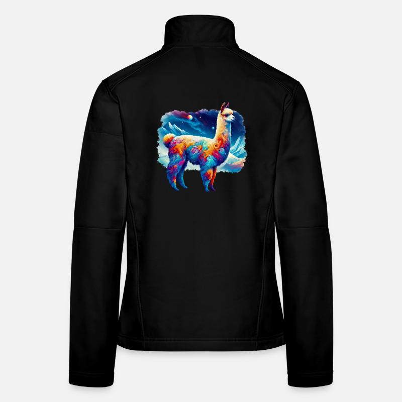 Alpaga Veste en tissu softshell Femme