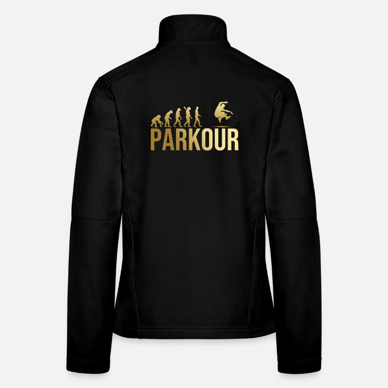 Evolution Parkour Frauen Softshelljacke