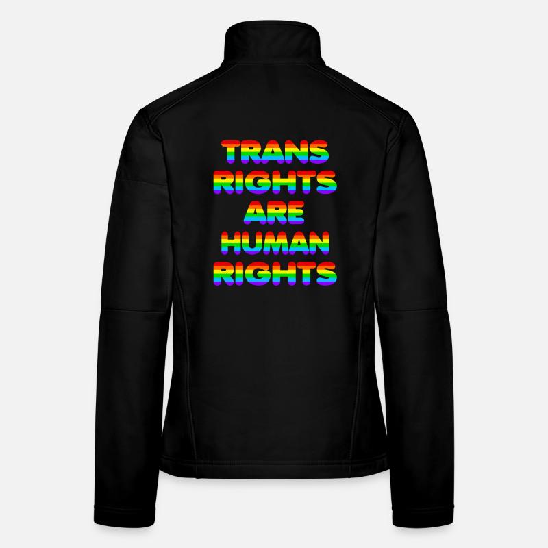 Trans Rights for CSD Christopher Street Day Women's Softshell Jacket