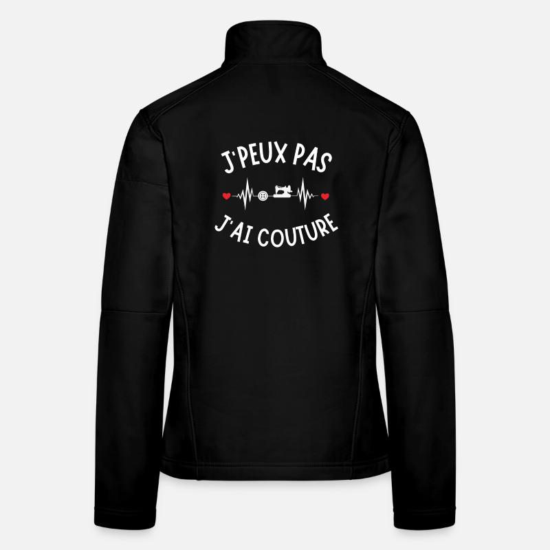Sewing, embroidery, sewing machine Women's Softshell Jacket