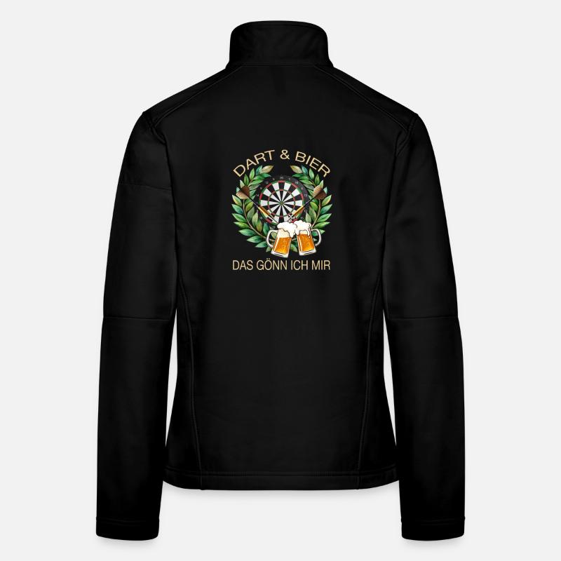 Dart & Bier - Das gönn ich mir Frauen Softshelljacke