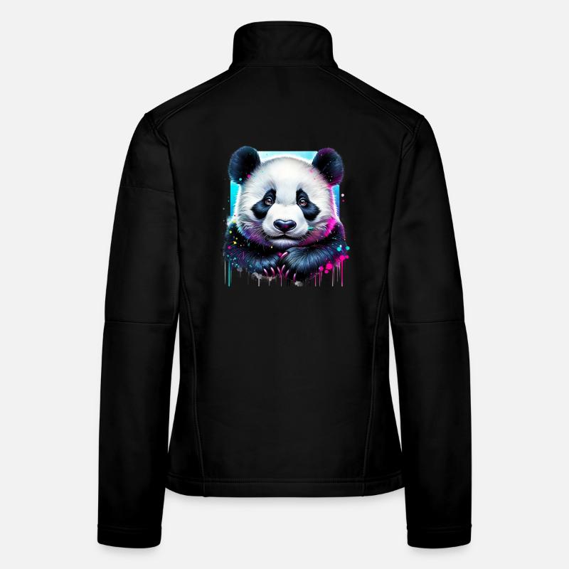 Panda Frauen Softshelljacke