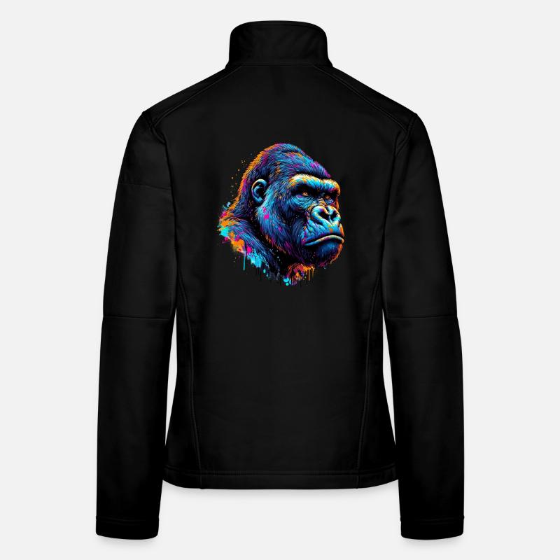 Gorilla Frauen Softshelljacke
