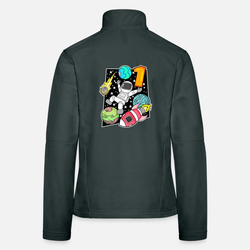 1 an - inscription à l’école Veste en tissu softshell Femme
