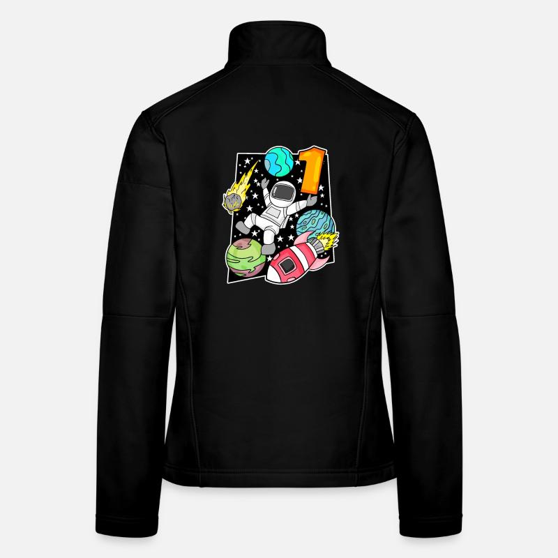 1 year old - school enrollment Women's Softshell Jacket