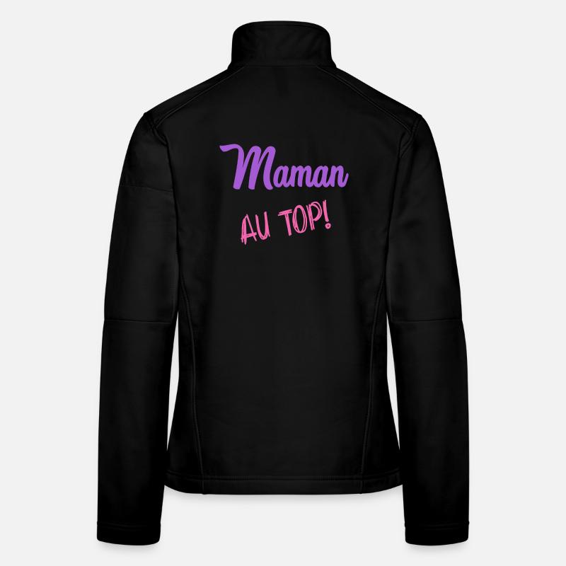 SCHÖNEN MUTTERTAG. MAMA. MUTTERTAG Frauen Softshelljacke