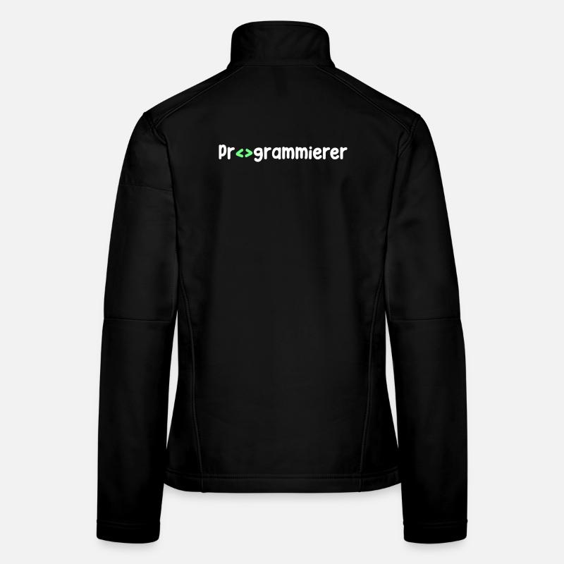 Programmeur, Geek, Script, Code, Nerd Veste en tissu softshell Femme
