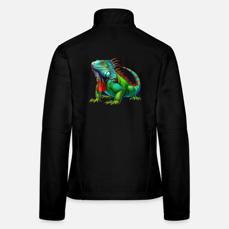Leguan Frauen Softshelljacke