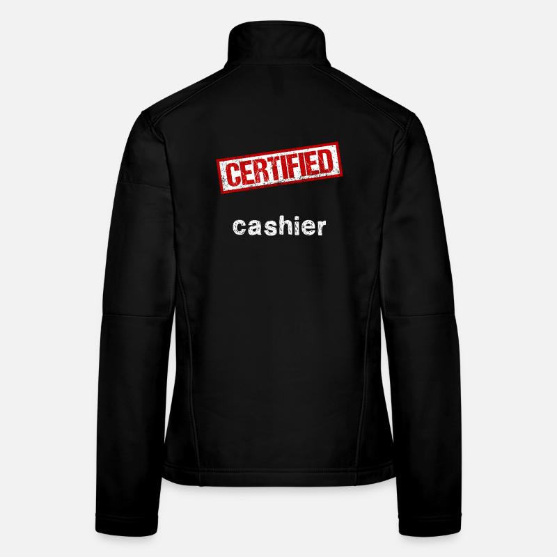 Caissier Veste en tissu softshell Femme