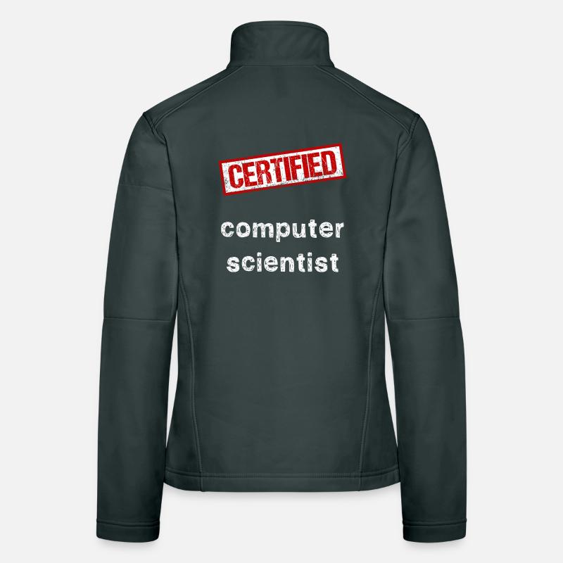 Informatiker Frauen Softshelljacke