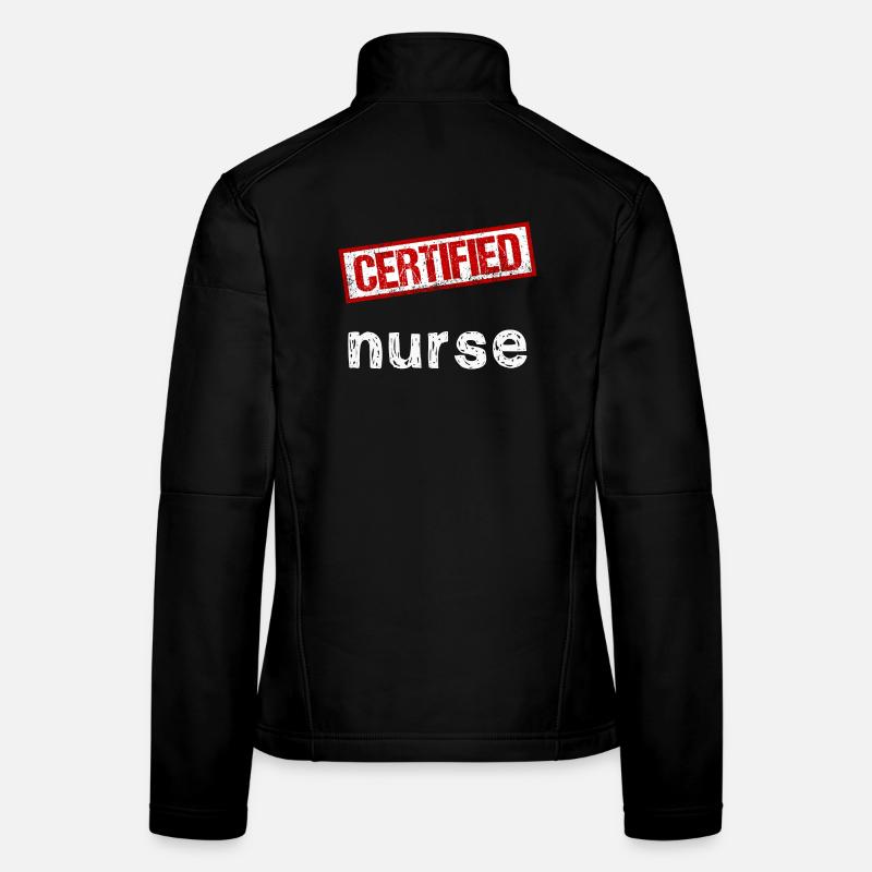 Infirmier Veste en tissu softshell Femme