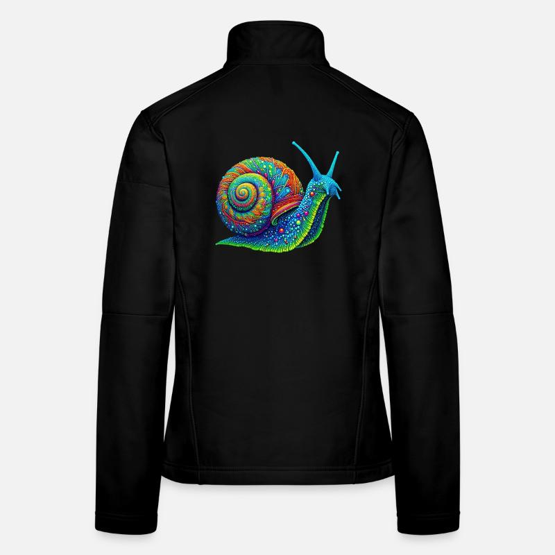 Schnecke Frauen Softshelljacke