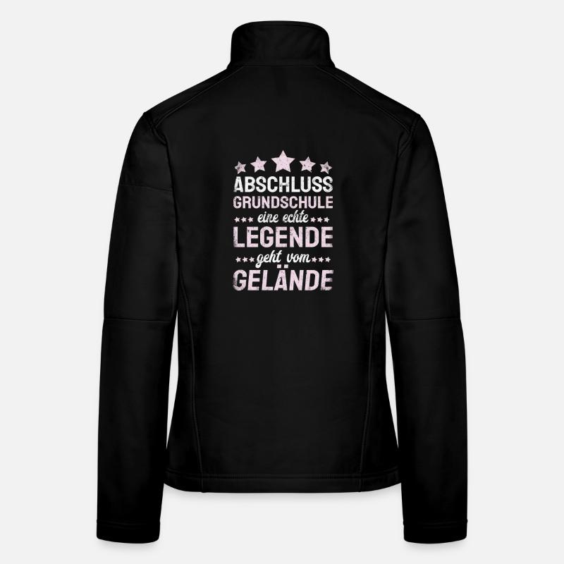 Grundschule Geschafft 2026 Grundschule Abschied Frauen Softshelljacke
