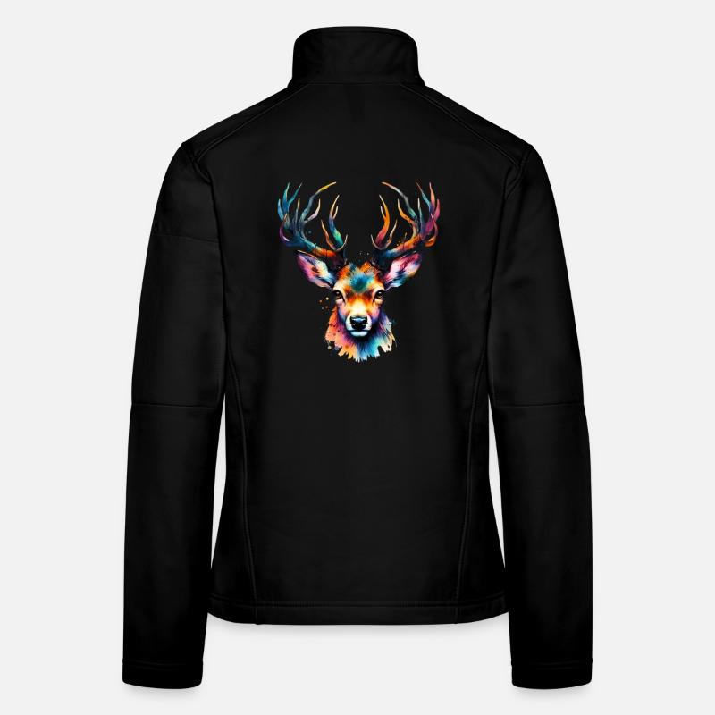 Hirsch Frauen Softshelljacke