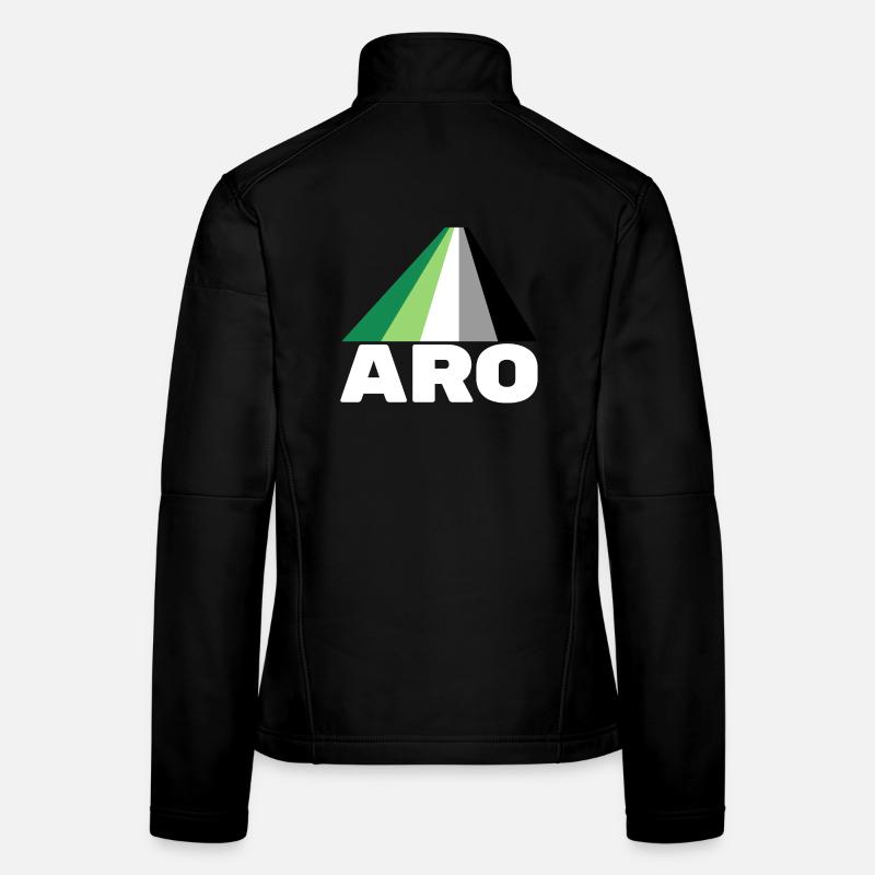 Aromanticisme, aromantique, aro Veste en tissu softshell Femme