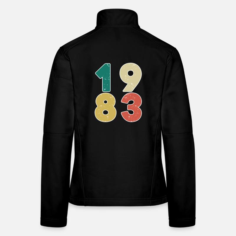 1983 - Born 1983 - Built in 1983 Women's Softshell Jacket