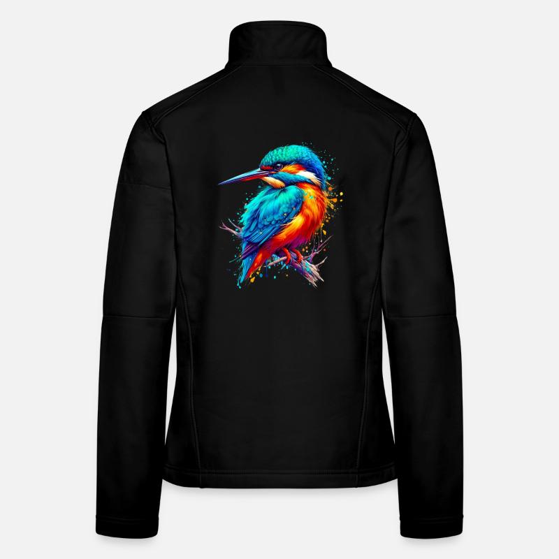 Martin-pêcheur Veste en tissu softshell Femme