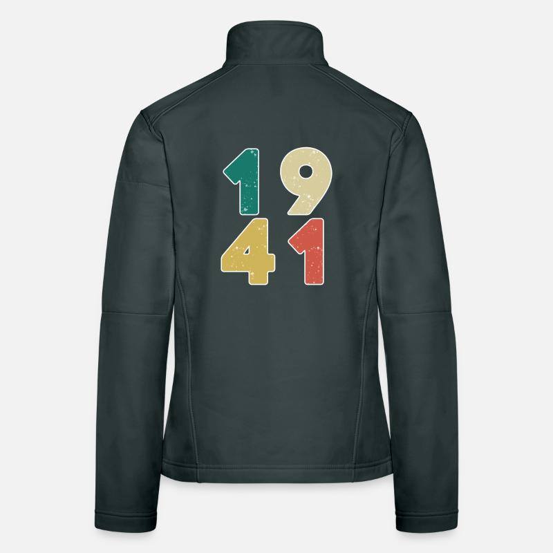 1941 - Born 1941 - Built in 1941 Women's Softshell Jacket