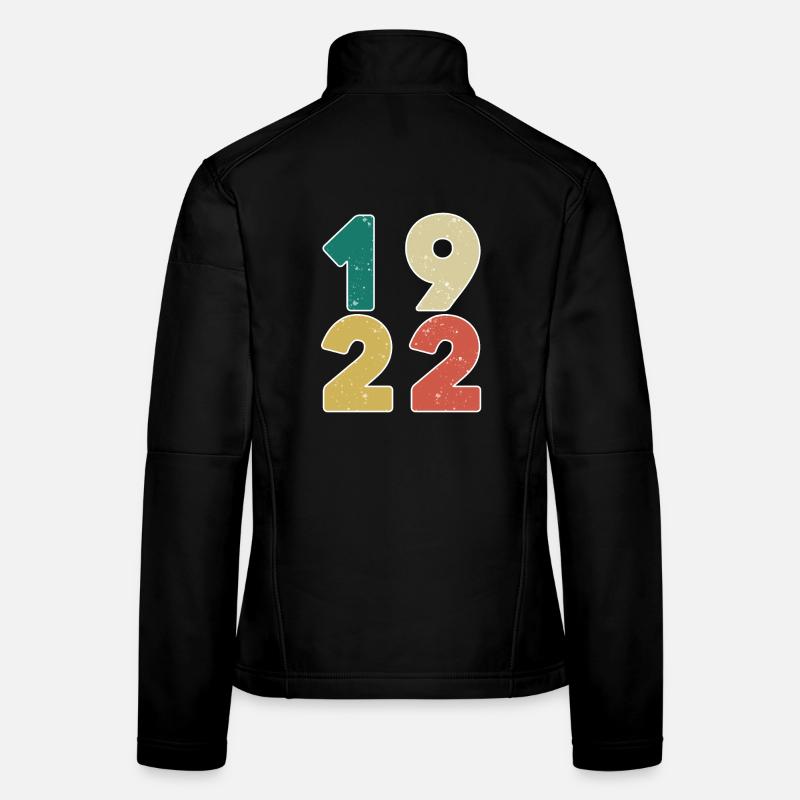 1922 - Année 1922 - Année 1922 Veste en tissu softshell Femme
