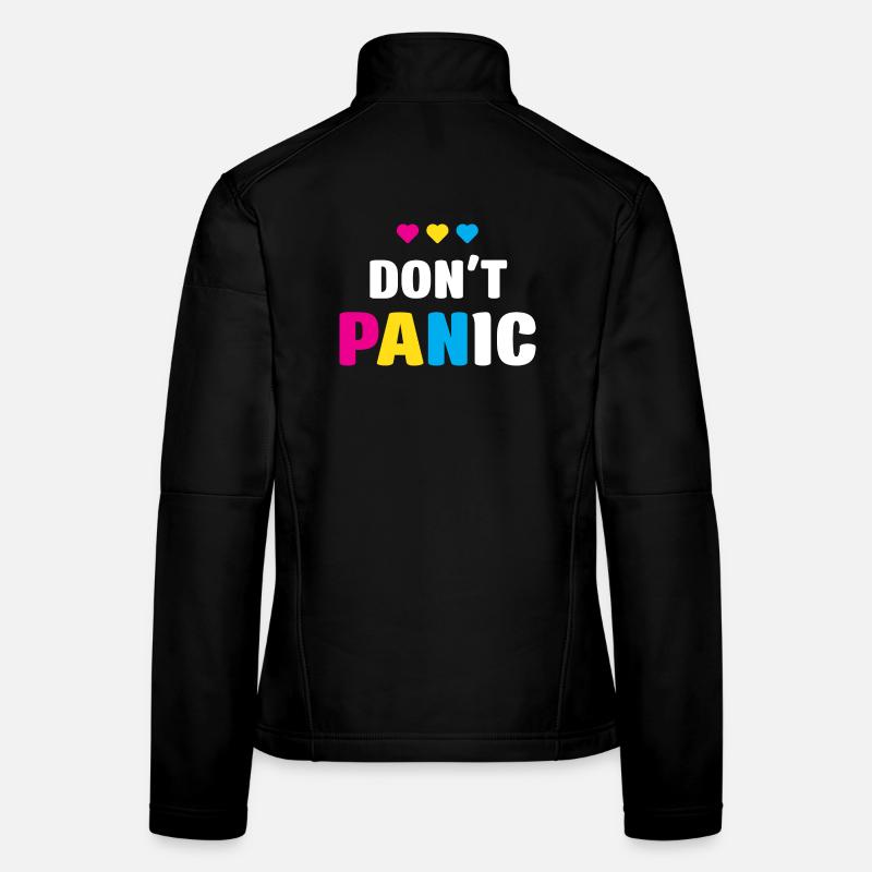 LGBT Pride Month - Don't Panic Women's Softshell Jacket