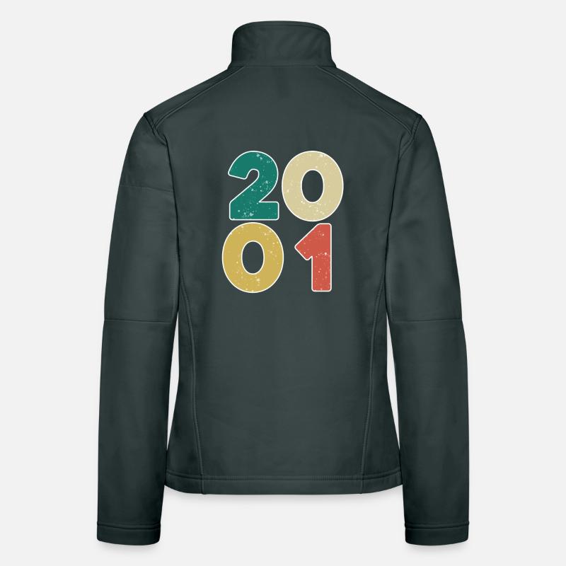 2001 - Année 2001 - Année 2001 Veste en tissu softshell Femme