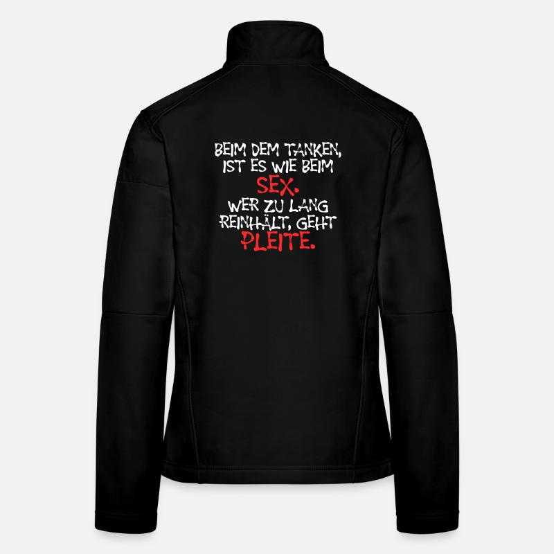 Refueling Statement Energy Storage Drive Fuel Pump Women's Softshell Jacket