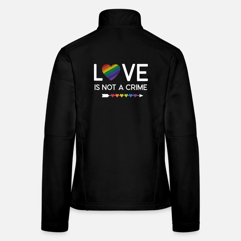 LGBT Pride Month - Liebe ist kein Verbrechen Frauen Softshelljacke
