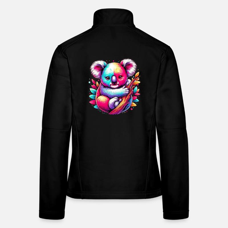 Koala Veste en tissu softshell Femme