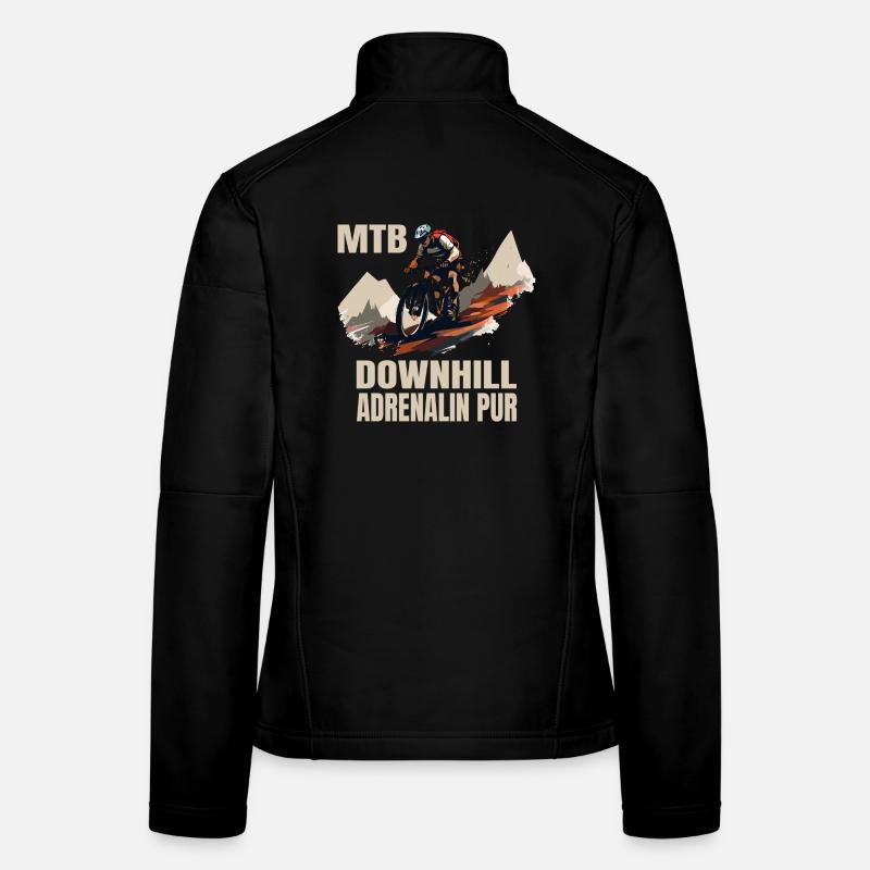 Downhill: Adrenalin pur Frauen Softshelljacke