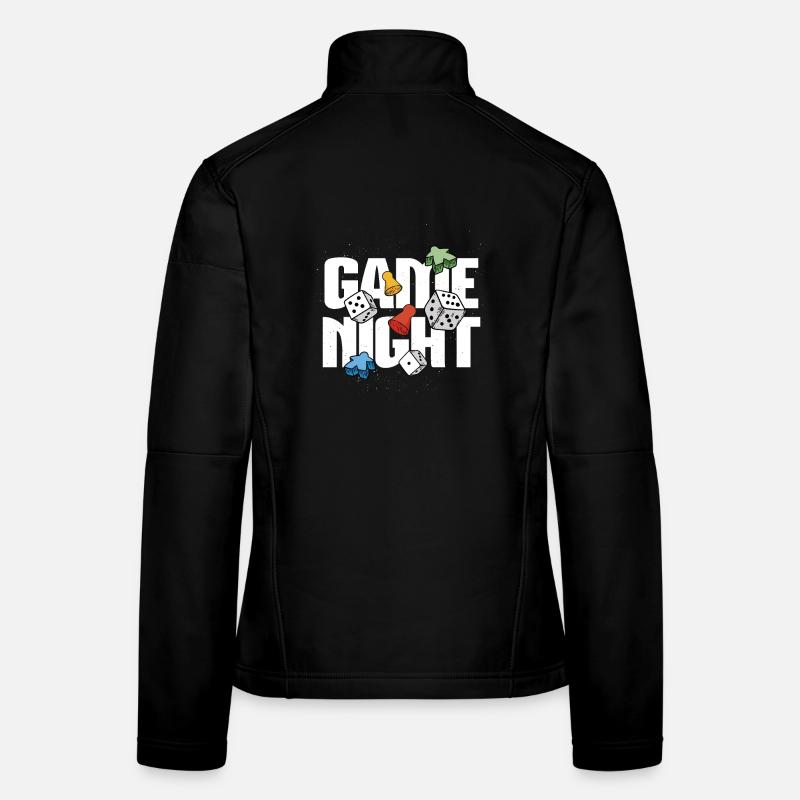 Amateurs de jeux de société Veste en tissu softshell Femme