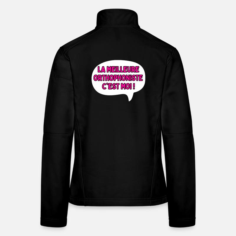 Geschenkidee für einen Logopäden Frauen Softshelljacke