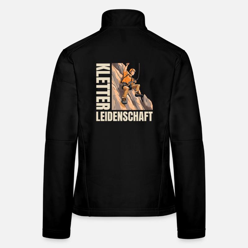Kletter Leidenschaft Frauen Softshelljacke
