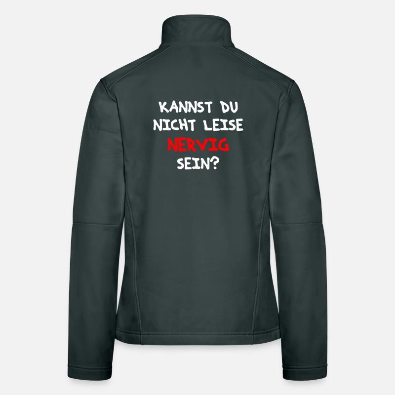 Saying design for all annoying people as a gift Women's Softshell Jacket