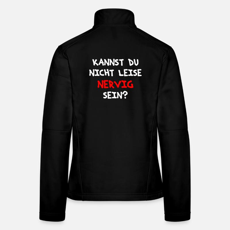 Saying design for all annoying people as a gift Women's Softshell Jacket