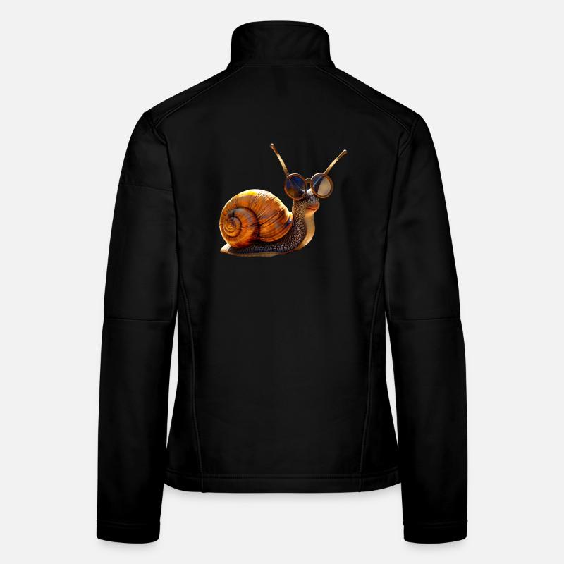 Snail Vineyard Snail Shell Snails Women's Softshell Jacket