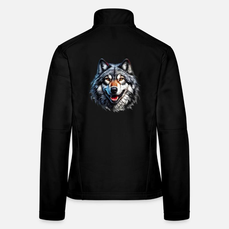 Loup Veste en tissu softshell Femme
