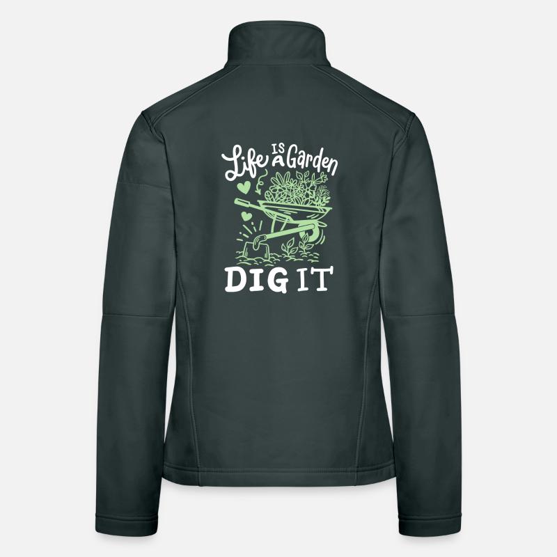 Garten Gartenarbeit Frauen Softshelljacke