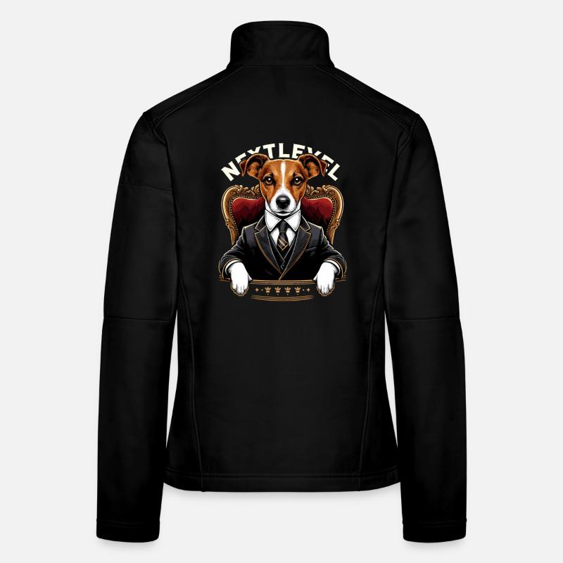 Jack Russell Terrier Anzug Next Level Geschenk Frauen Softshelljacke