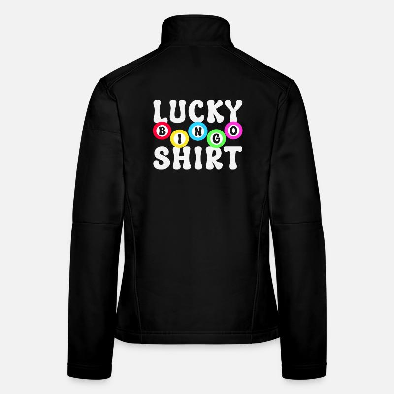 Bingo Bingospieler Frauen Softshelljacke