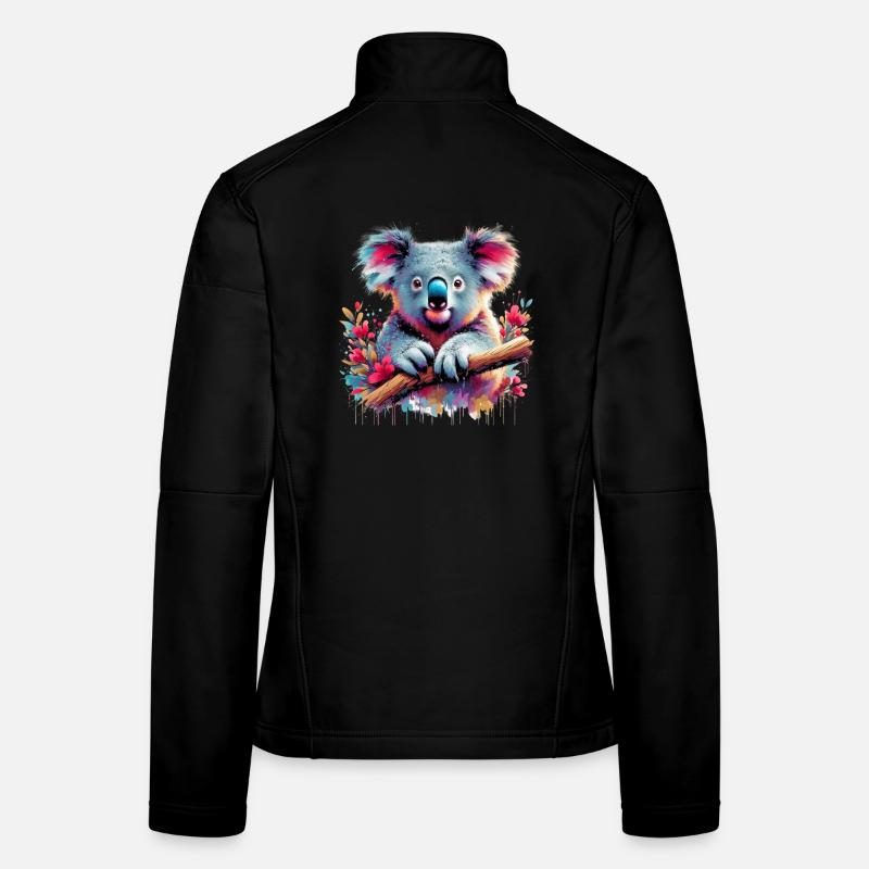 Koala Veste en tissu softshell Femme