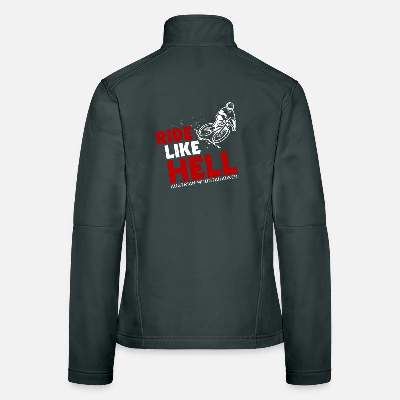 AUSTRIAN MOUNTAINBIKER Downhill Frauen Softshelljacke