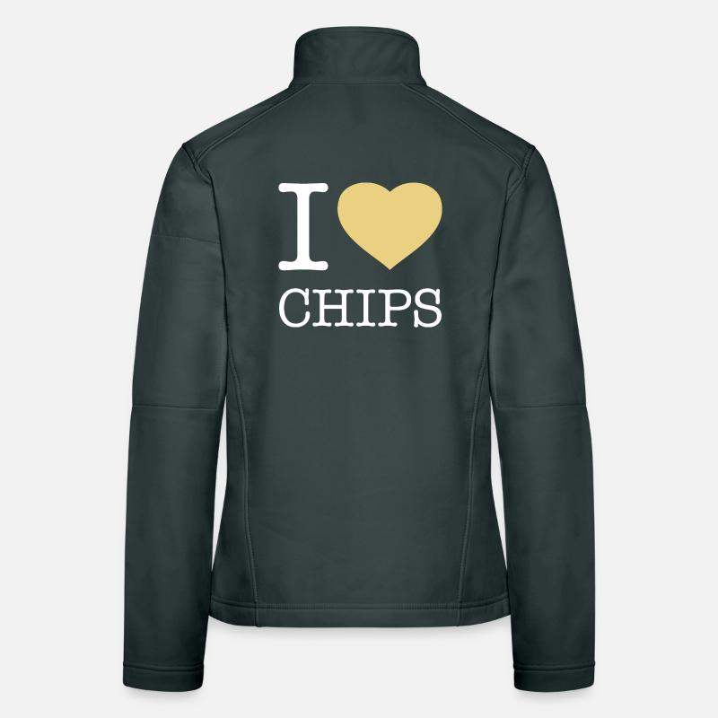 J’ADORE LES CHIPS Veste en tissu softshell Femme