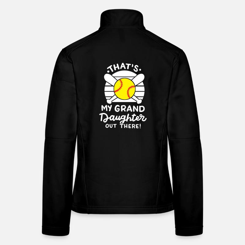 Softball Oma Opa Frauen Softshelljacke