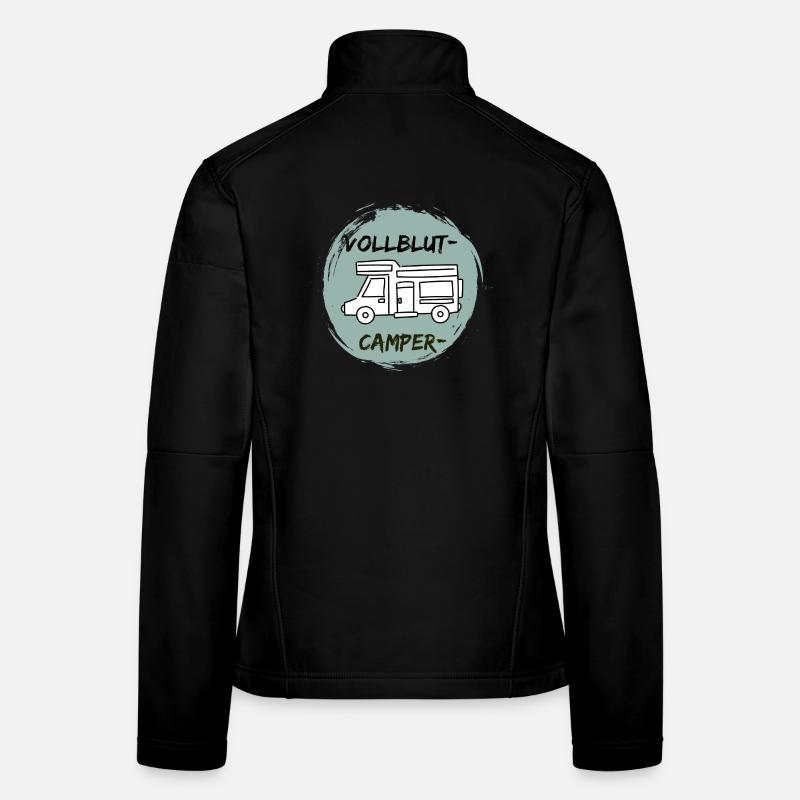 VollblutCamper-Wohnmobil Frauen Softshelljacke