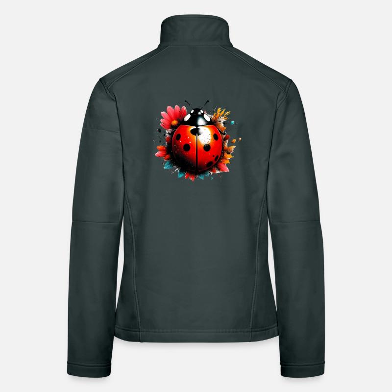 Marienkäfer Frauen Softshelljacke